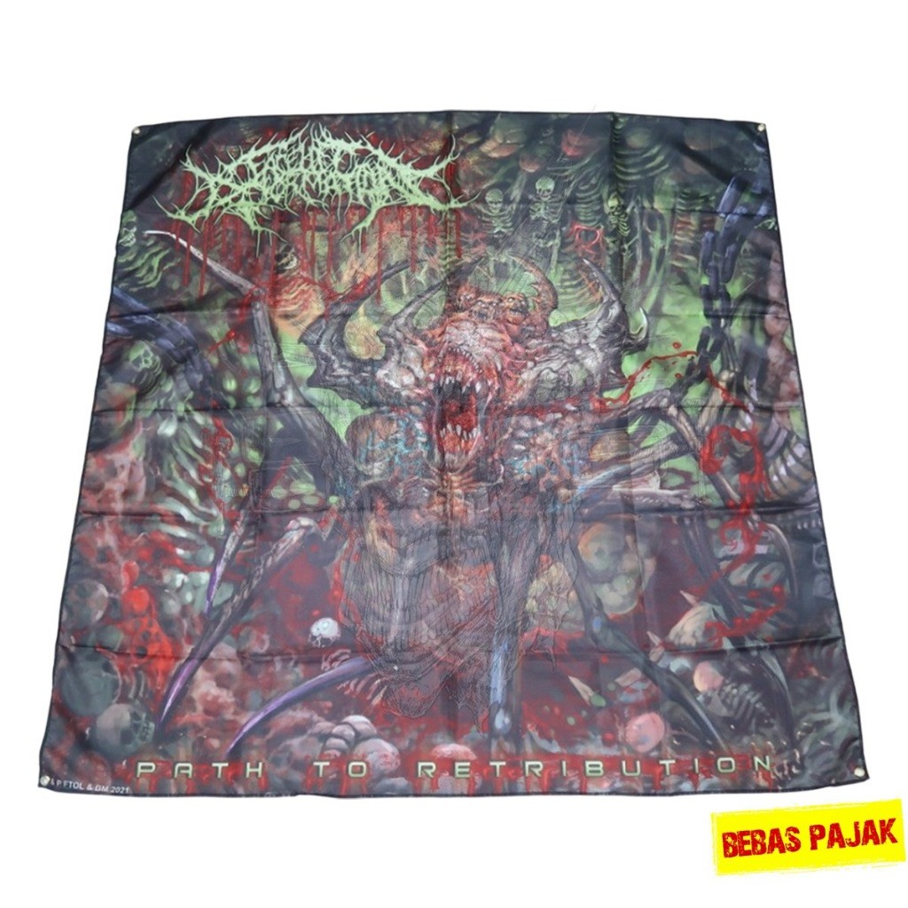 ORIGINAL & BERLISENSI - FLAG - FACELIFT DEFORMATION - PATH TO RETRIBUTION | BRUTAL DEATH METAL | EXT