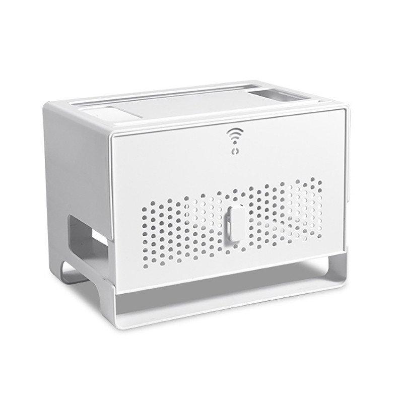 Detachable Wireless Wifi Router Storage Box Office Desktop Socket Wifi Router Organizer Case, Househ