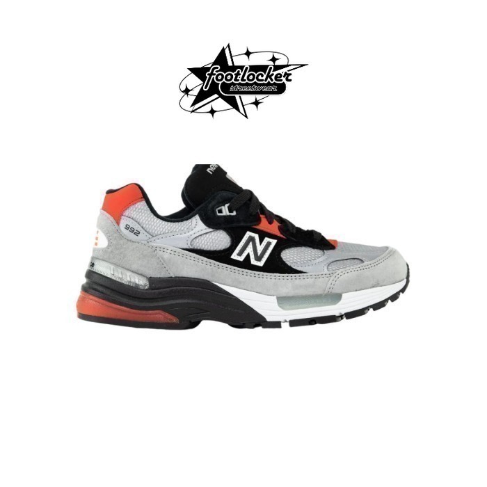 Sepatu New Balance DTLR x  992 DC Grey Black  Original   Unisex