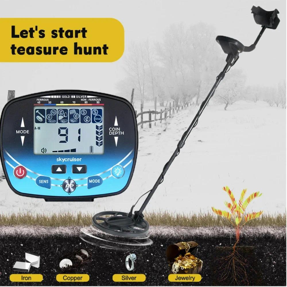 Waterproof Underground depth yellow Gold Detector MD910B Metal Detector Professional Treasure Hunter