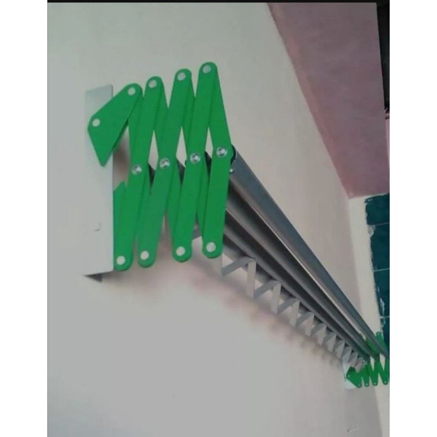 JEMURAN BAJU / jemuran baju lipat / jemuran baju portable / jemuran baju dinding