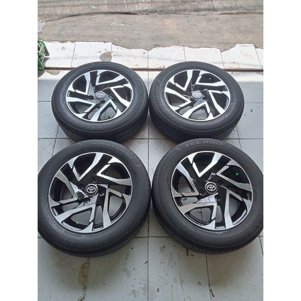 Velg original Avanza Veloz R15 plus ban tubles