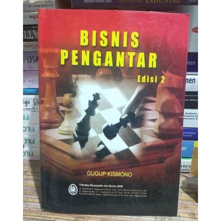 Buku BISNIS PENGANTAR Edisi 2 - Gugup Kismono