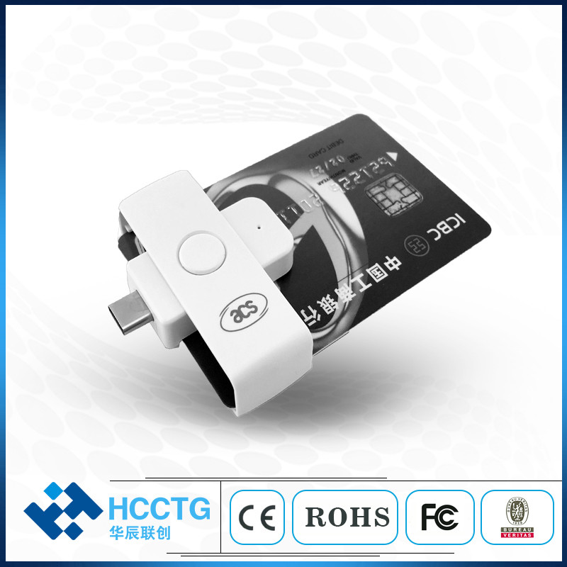 Freely SDK Smart Contact IC ISO7816 Chip Memory USB TypeC Card Reader Android  Windows ACR39UNF