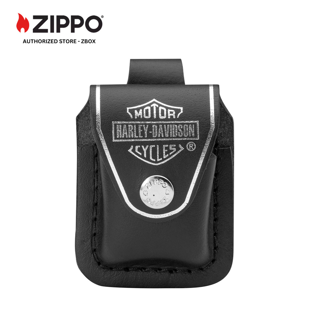 Zippo Pouch Harley–Davidson Lighter with Loop Black