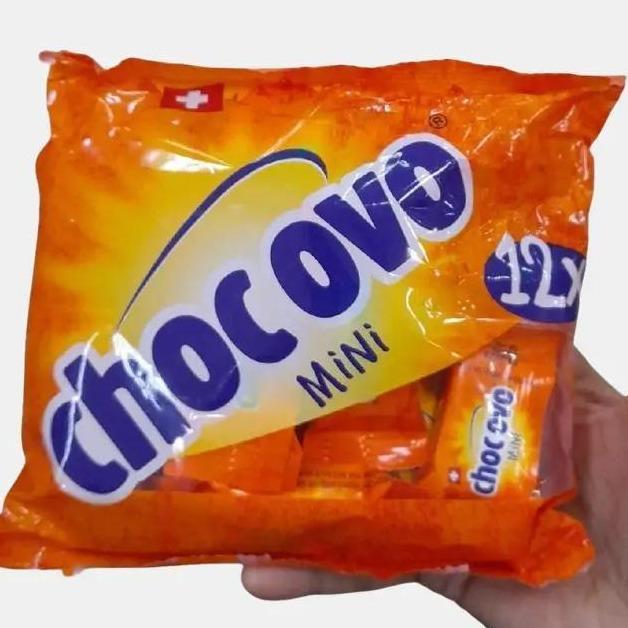 Ovomaltine Choc Ovo Mini Chocolate Wafer Import ( isi 12 )