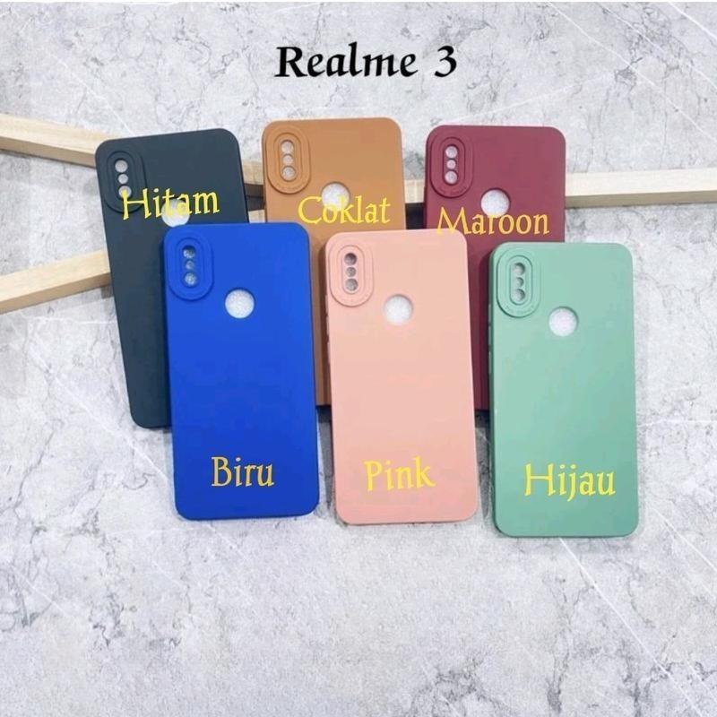 SoftCase Macaron Untuk Hp Realme 3 RMX1825 RMX1821 1821 Tpu Procamera