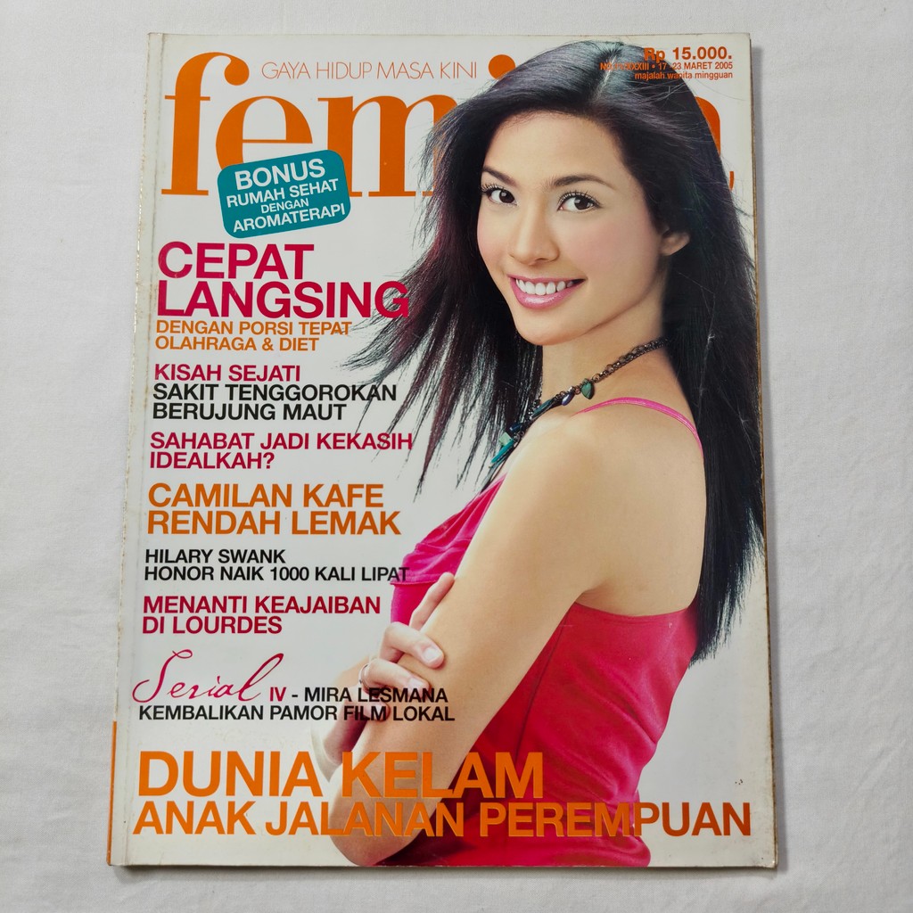 Majalah Femina Cover Rachel Maryam - Maret 2005