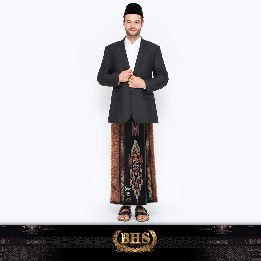 Sarung BHS Masterpiece Gold Motif M97 JIA Hitam 03
