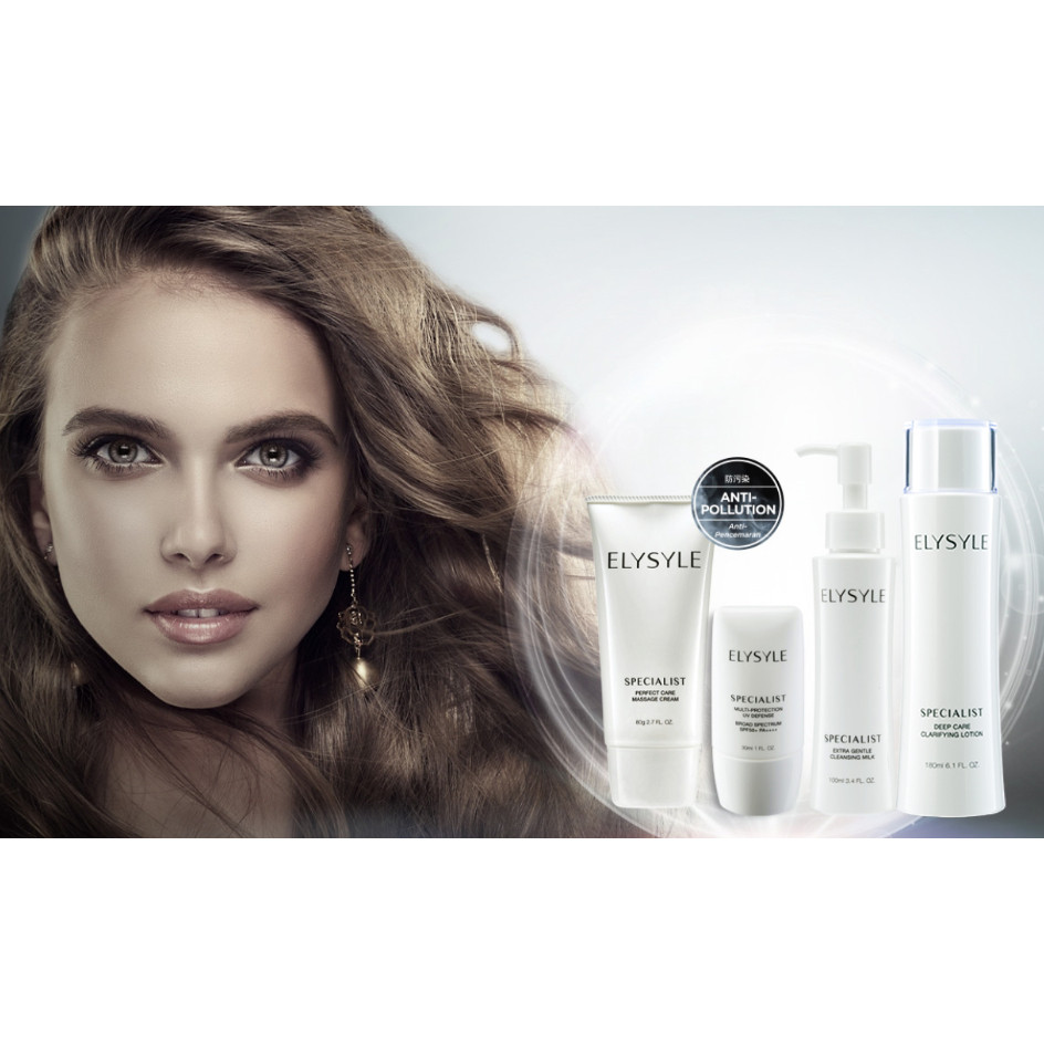 Jafra Elysyle Rangkaian Skincare Elysylee Naru & Specialist Cleansing Milk Cleanser Foam Hydrating M