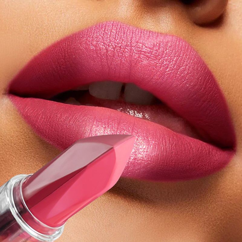 Lipstik Matte Beludru, Lipstik Pensil Tahan Air Tahan Lama Seksi Nude Pink Tidak Lengket Kosmetik Wa