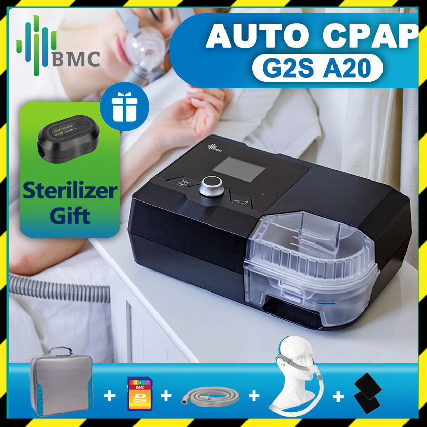 BMC G2S C20/A20 Auto CPAP Machine Automatic CPAP Ventilator Anti Snoring CPAP Machine with CPAP Mask