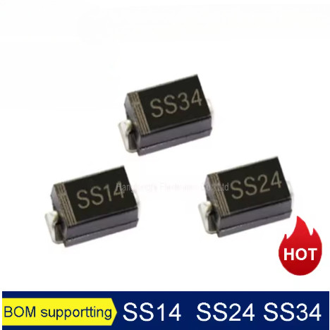 Schottky Diode SMD SS14 SS24 SS34 1A 2A 3A