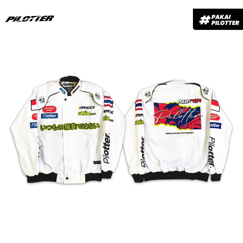 JAKET NASCAR PILOTTER ORIGINAL JAKET NASCAR PILOTTER X THAILAND
