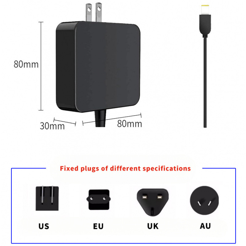 170W 20V 8.5A GaN Power Adapter arger For Lenovo Y7000/P R7000 R7000P R720 P50 P51 P70 P71 T440 T440