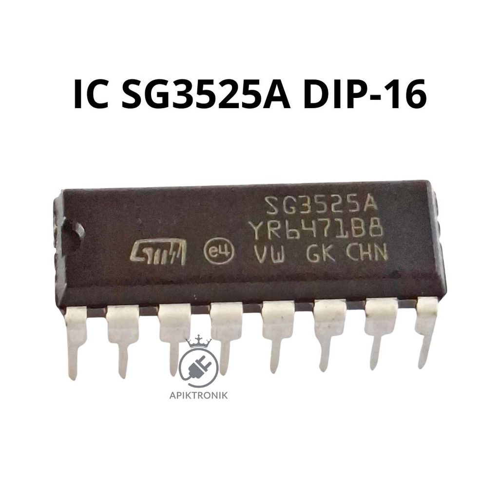 IC SG3525A DIP-16 PWM Controller Dual Output Untuk SMPS & Inverter