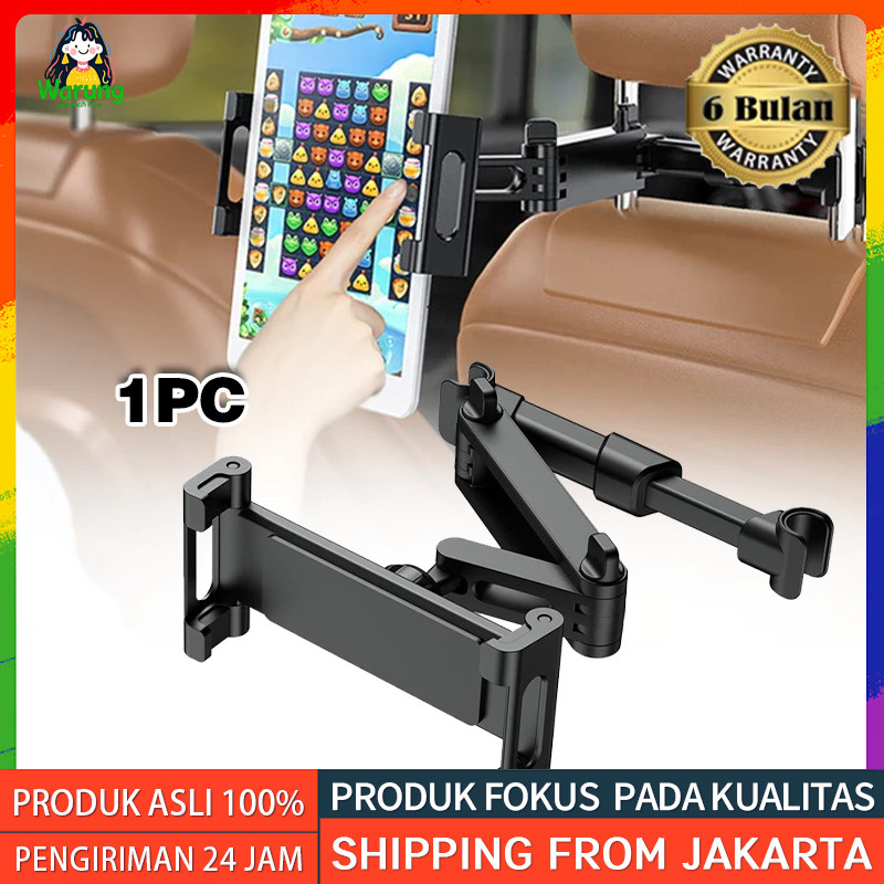 COD Car Phone Holder 360 Derajat Stand HP Jok Mobil Belakang Universal Bisa Untuk Tablet Smartphone 