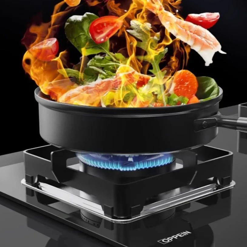 Gas stove Natural gas liquefied gas stove Energy efficiency Desktop Flame off protection Fire stove 