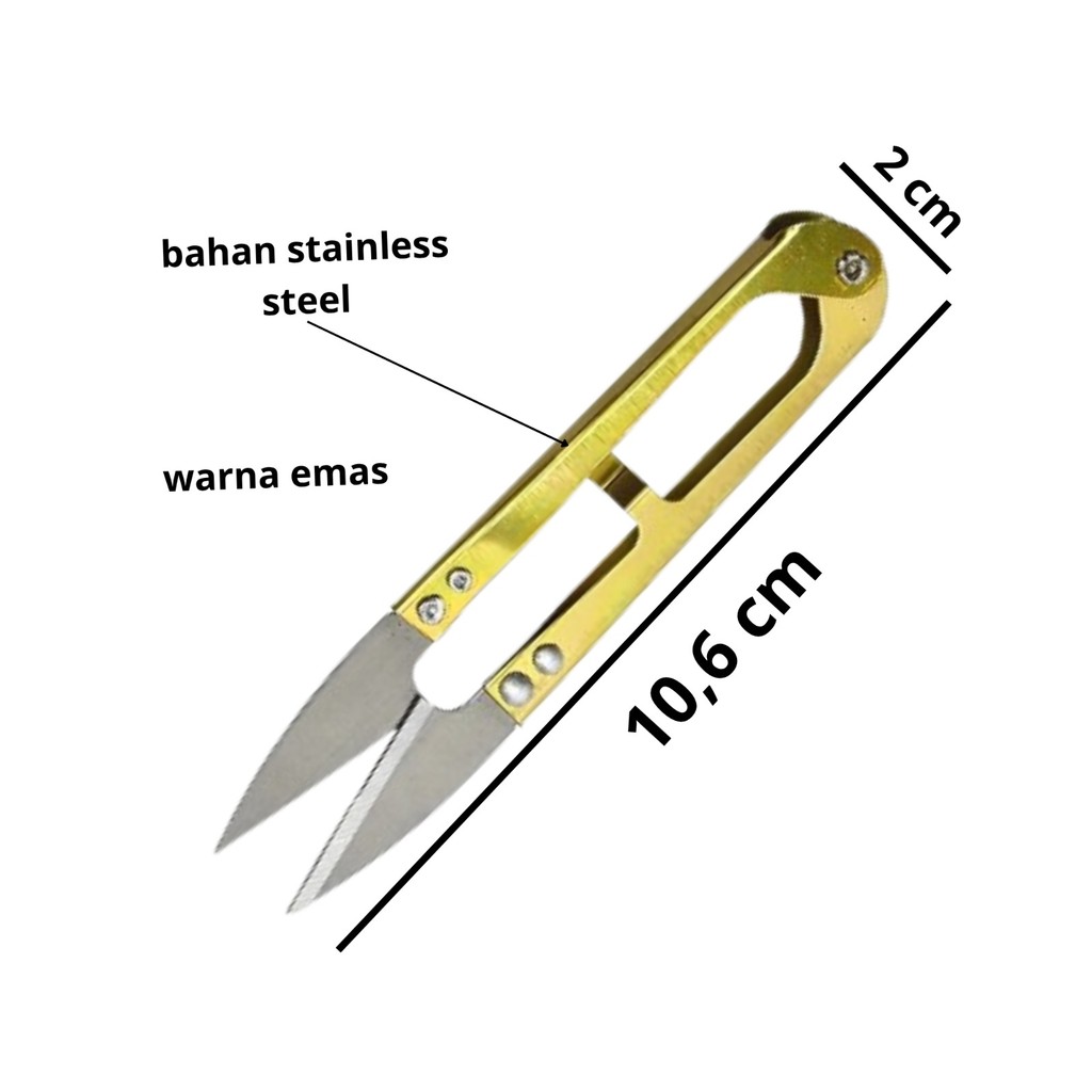 GUNTING SENAR PANCING GUNTING BENANG GUNTING SERBAGUNA STAINLESS STEEL