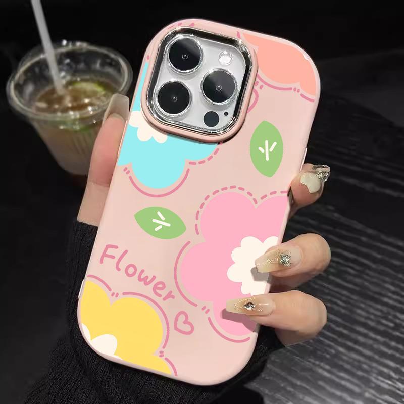 Case Hp For Samsung A32 5G A34 M32 Silicon Candy Girls Tanaman Bunga Murah