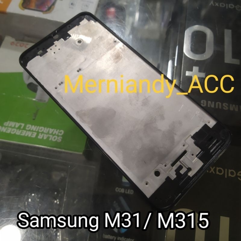 Samsung Galaxy M31/ M315 Midle Frame Tulang tengah tatakan lcd tatakan mesin