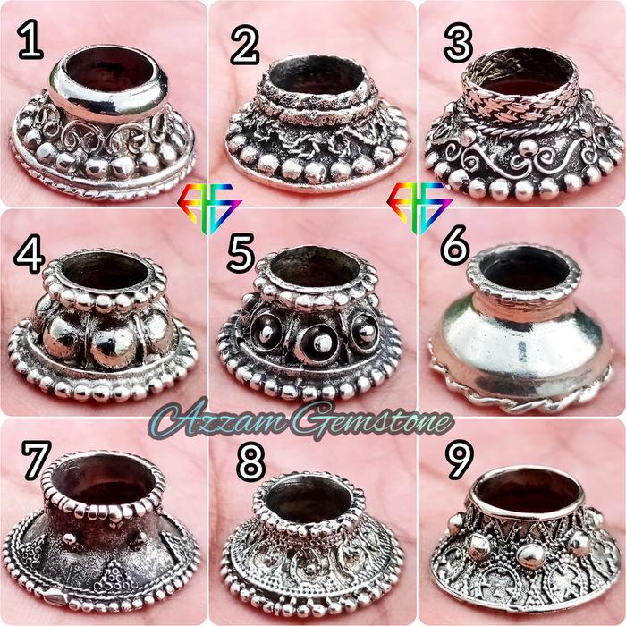 Mendak Selut Keris Betok bkn Patrem Tombak - logam kuningan JS