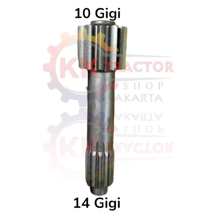 Shaft Final Drive Kawasaki 10x14 Gigi