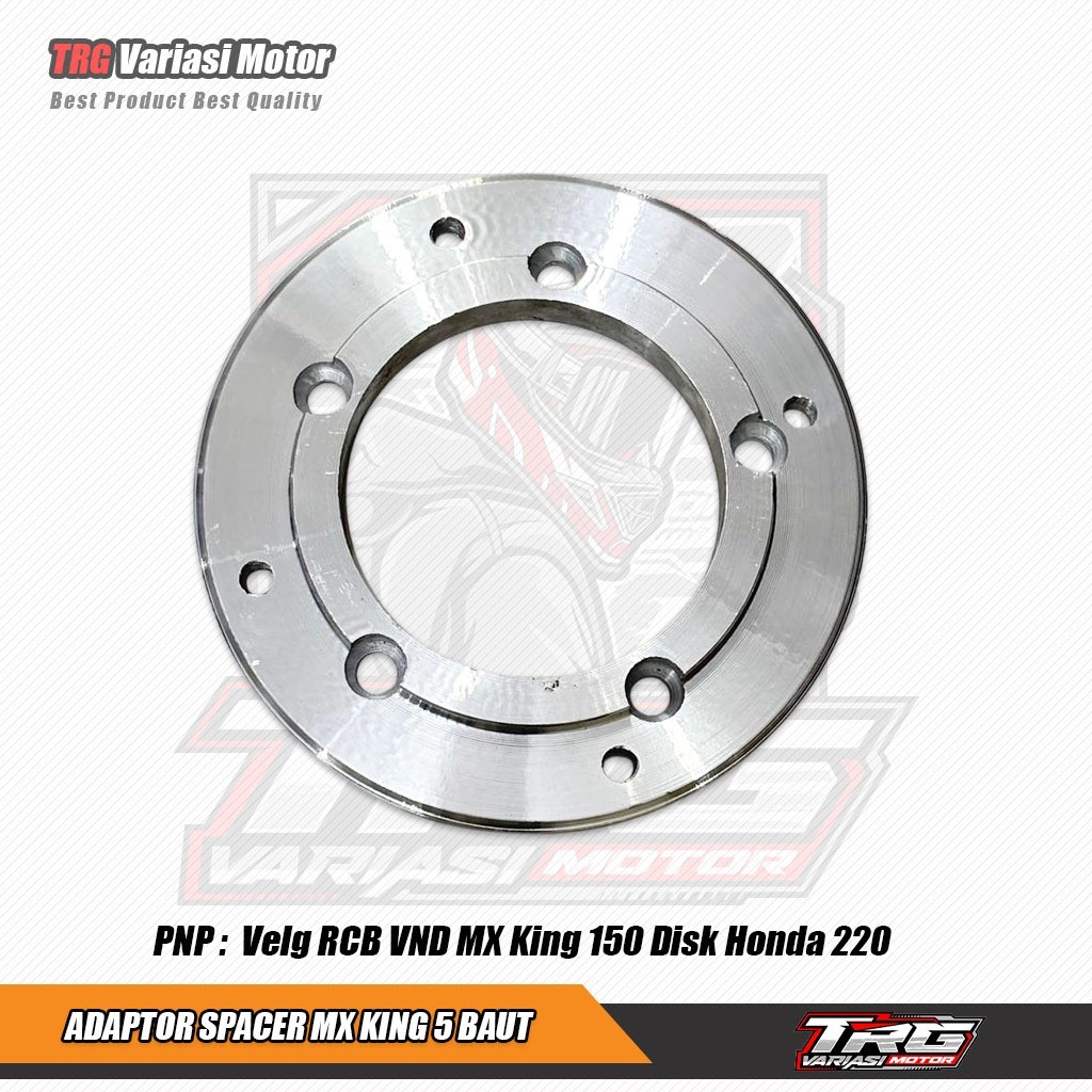 Adaptor Disk Mx King Adaptor Spacer MX King Velg RCB VND Baut 5 PNP Piringan Honda CRF R15 CBR Cb150