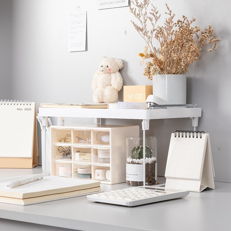 H6726 Rak Meja Lipat Minimalis / Rak Meja Lipat Belajar Modern / Rak Meja Lipat Serbaguna / Rak Meja