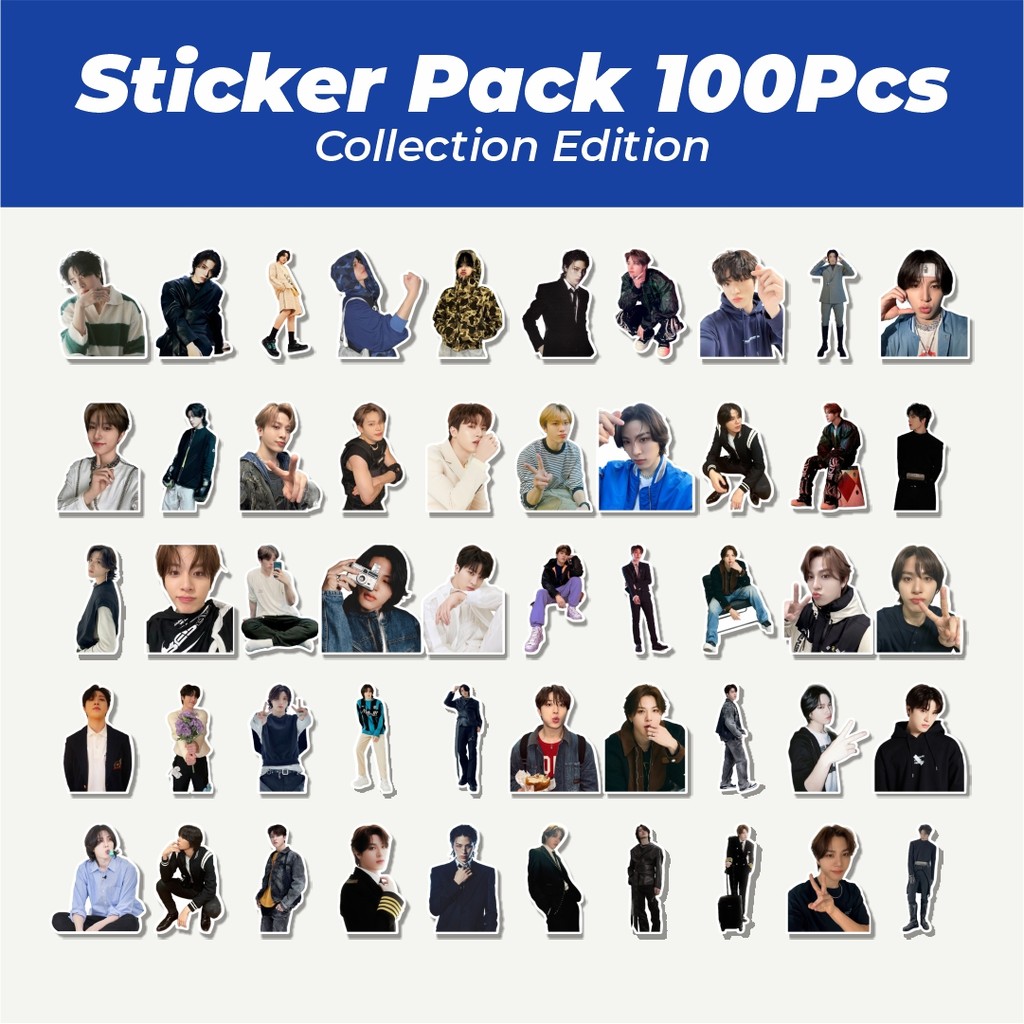 Hot Stiker Stiker SO JUNGHWAN (TREASURE) Lucu Anti Air Stikers Berperekat Waterproof Sticker Decal B