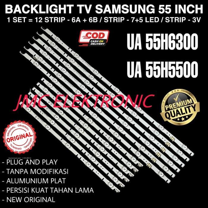 BACKLIGHT TV LED SAMSUNG UA 55H5500 55H6300 55H6400 55H5500AW 55H6300AS 55H6400AW UA55H5500 UA55H630