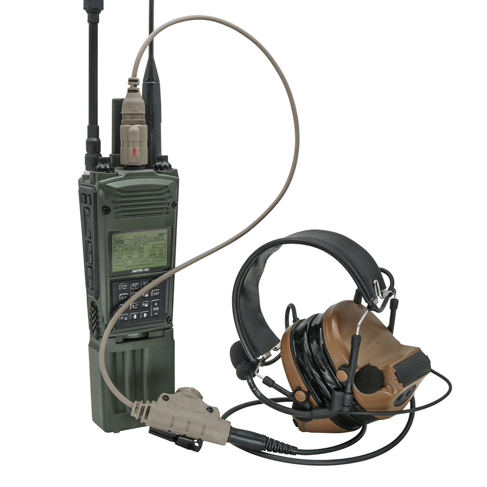 Hearangel Tactical PRC-163 Harris Military Radio Dummy Virtual Box PRC 163 Non-Functional Walkie Tal