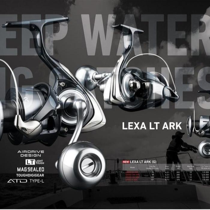 Daiwa 2023 Lexa LT ARK Spinning Reel Pancing - LT3000D-XH-ARK