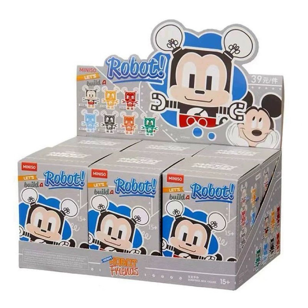 [PREORDER] Blind Box Disney Mickey Robot Series | Figur Lucu Koleksi MINISO