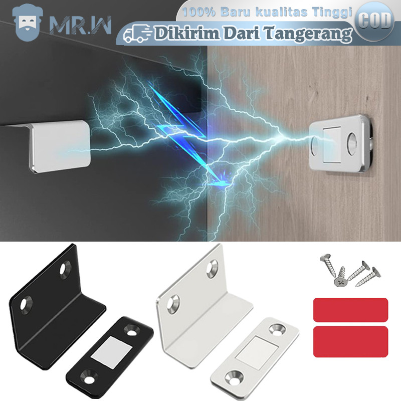 Magnet Pintu Penutup Otomatis Lemari Dapur Kabinet Rak Penyimpanan Magnetic Catches Stopper
