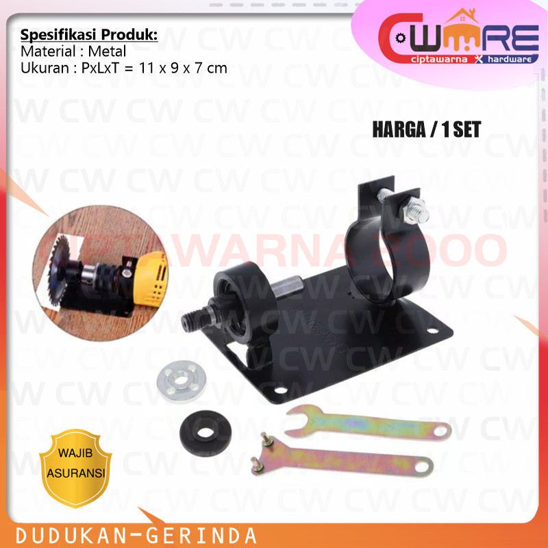 Dudukan Mesin Gerinda Tangan Gergaji Potong Kayu Circular Saw Holder  - CWTT