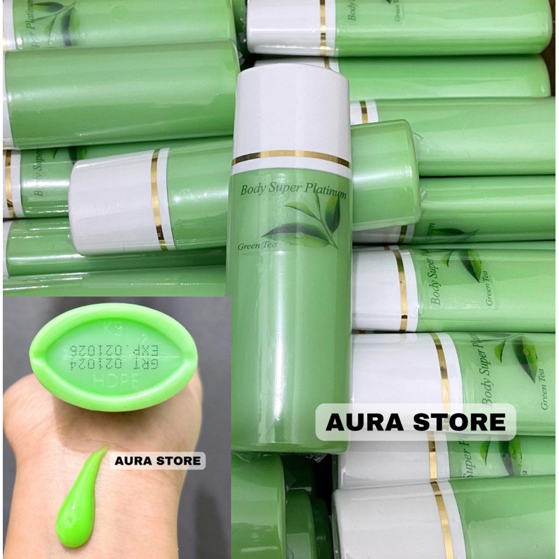 [HDPE] HB SUPER PLATINUM GREENTEA DOSIS DIATAS KLOBE/ LOTION PEMUTIH DOSIS TINGGI EXPRESS