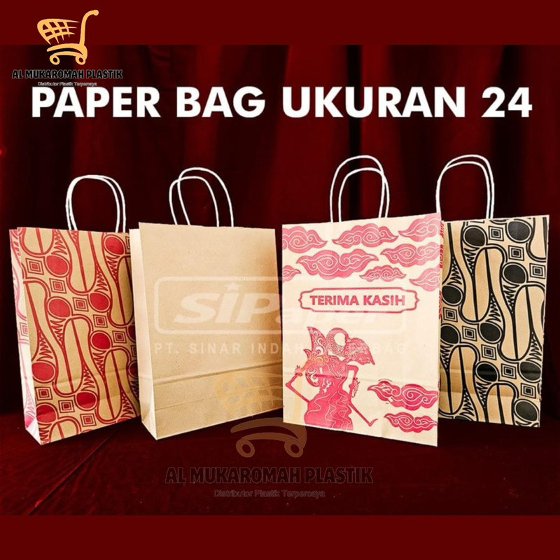 TAS KERTAS BATIK HAJATAN [PAPER BAG] TERMURAH-TERBARU