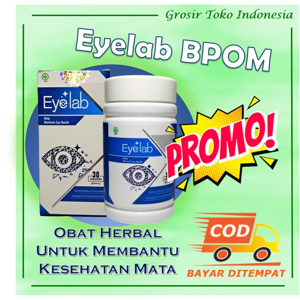 PROMO Eyelab Eye Lab Obat Mata Herbal Mata Minus Obat Mata EyeLab Obat Mata Minus BPOM Original