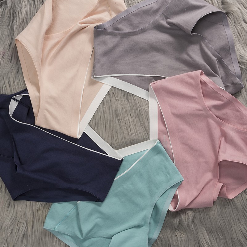 Celana Dalam Katun Tebal Wanita CD-279 | Seamless, Lembut, Adem & Elastis