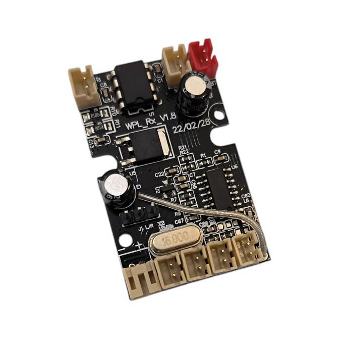 receiver board WPL D42 kode board WPL rx v1.8 original board rc hijet by Mixmaxtoys