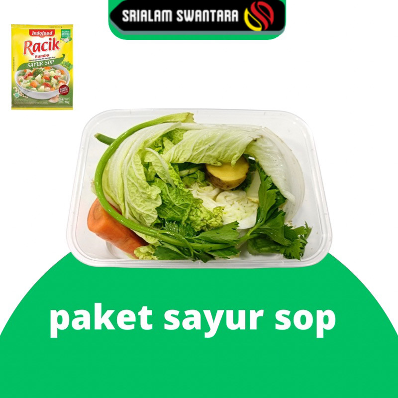 Paket Sayur Sop + Bumbu Racik Sayur Sop
