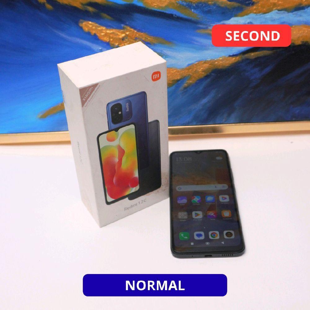 XIAOMI REDMI 12C 4/128 GB - HP SECOND ORIGINAL SINAR MUTIARA CELL