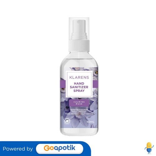 Klarens Hand Sanitizer Calming Musk