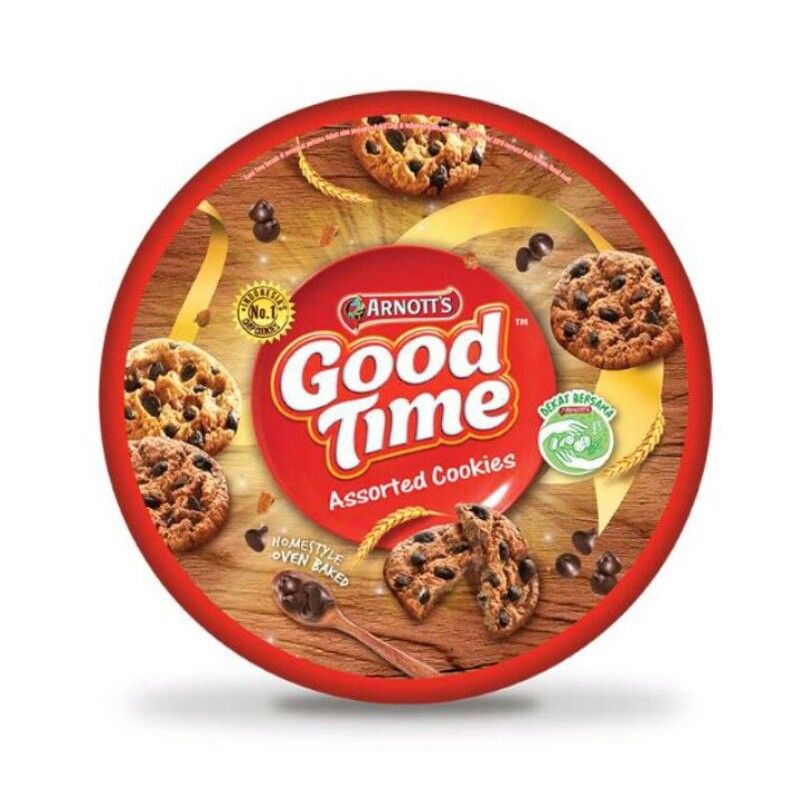 Good Time 277 gram (kaleng besar). Exp 18  November 2025