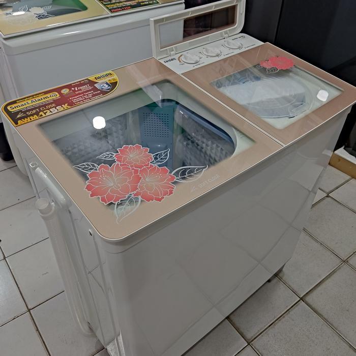 mesin cuci 12KG akari 2 tabung
