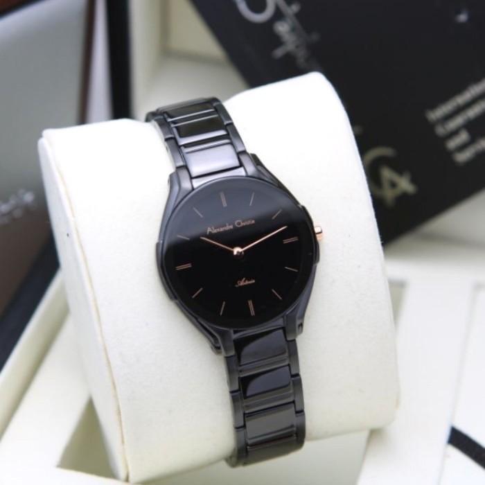 Jam Tangan Wanita Alexandre Christie 8610 AC8610 AC 8610 [Original] - Hitam