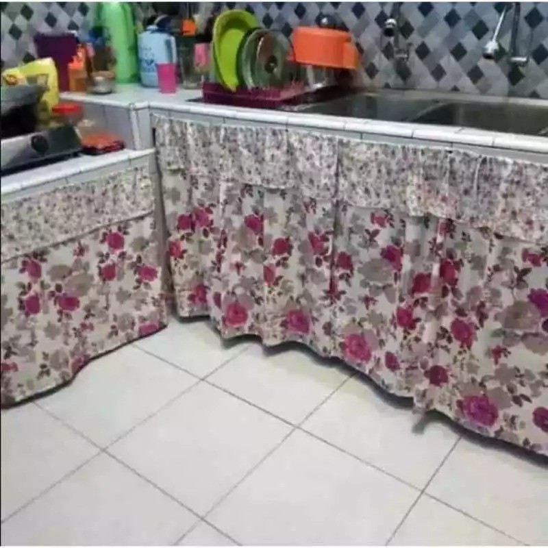 Gorden Kolong Dapur karakter Gorden Kolong Dapur Minimalis Hordeng Dapur motif