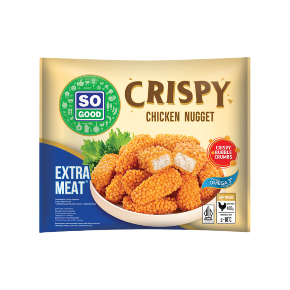 So Good Nugget Ayam Crispy 400 gr