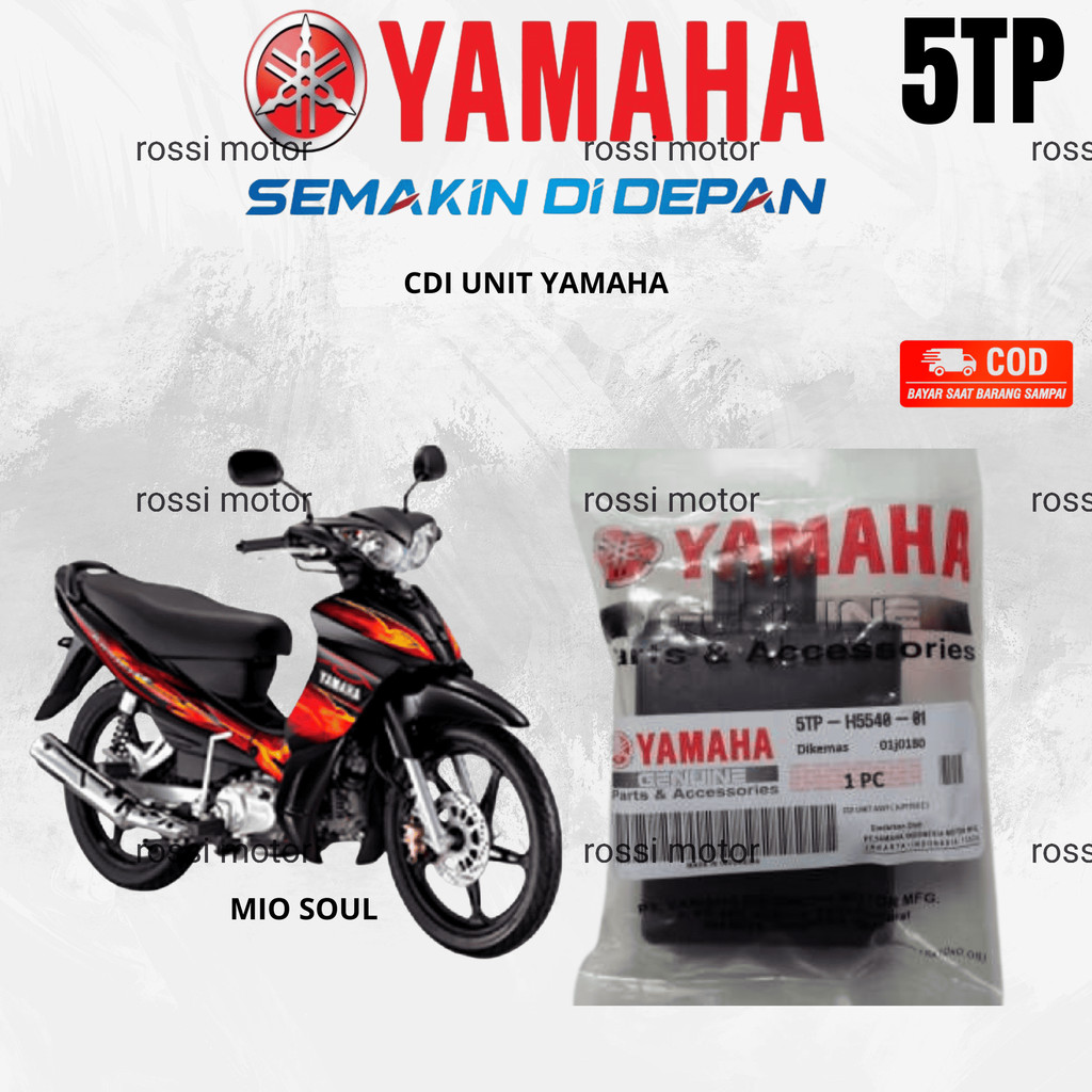 CDI UNIT JUPITER Z BURHAN (5TP) | SPAREPART ORIGINAL SUKU CADANG SEPEDA MOTOR